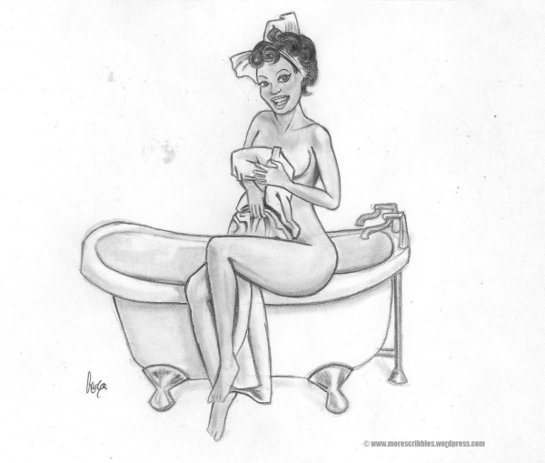 Quick Pin up sketch